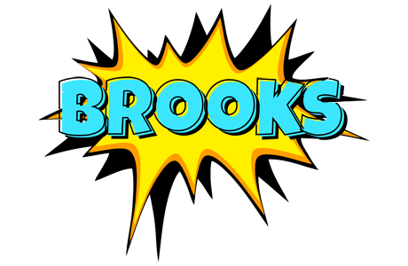 Brooks indycar logo