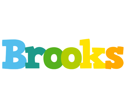 Brooks rainbows logo