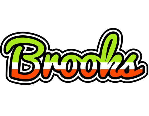 Brooks superfun logo