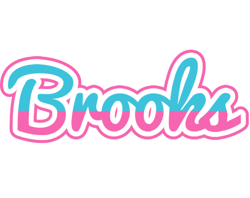 Brooks woman logo