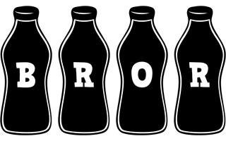 Bror bottle logo