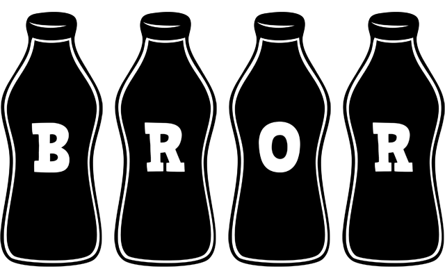 Bror bottle logo