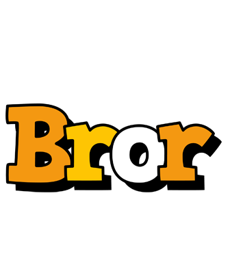 Bror cartoon logo