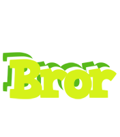 Bror citrus logo