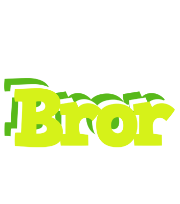 Bror citrus logo
