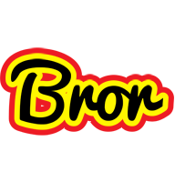 Bror flaming logo