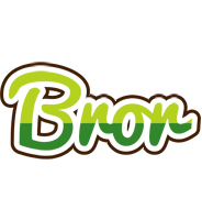 Bror golfing logo