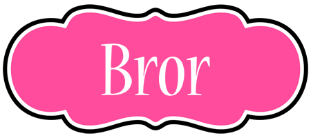 Bror invitation logo