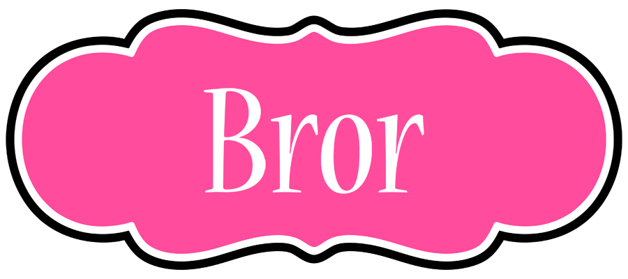 Bror invitation logo