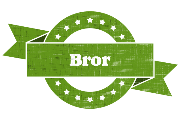 Bror natural logo