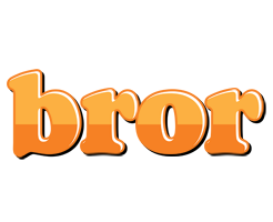 Bror orange logo