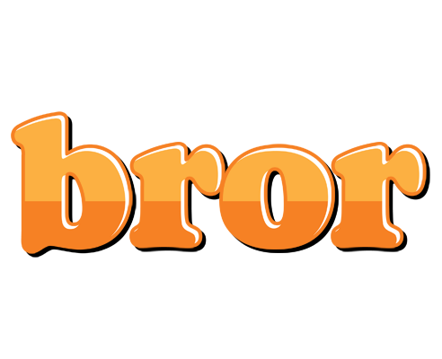 Bror orange logo
