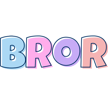 Bror pastel logo