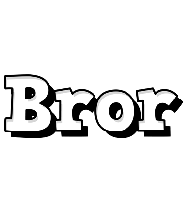 Bror snowing logo