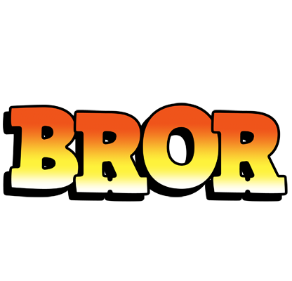 Bror sunset logo