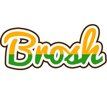 Brosh banana logo