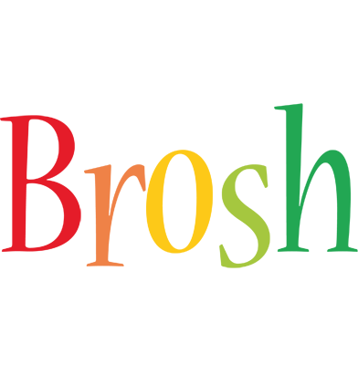 Brosh birthday logo