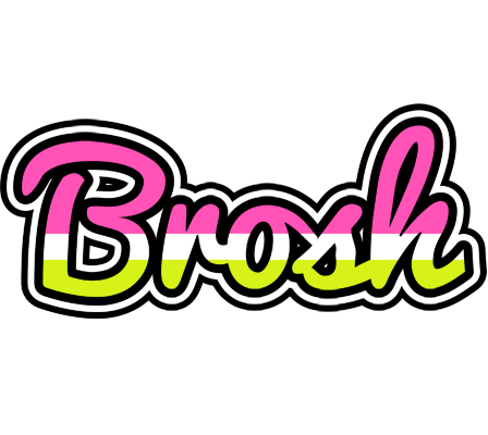 Brosh candies logo