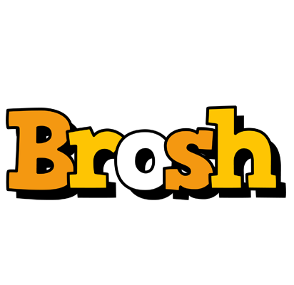 Brosh cartoon logo