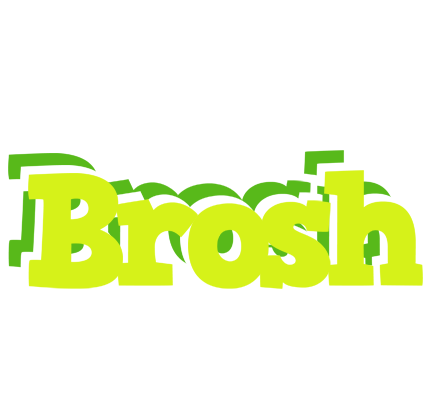 Brosh citrus logo