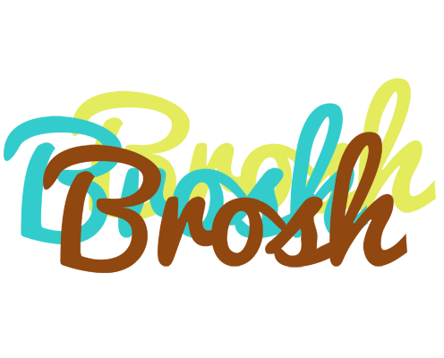 Brosh cupcake logo