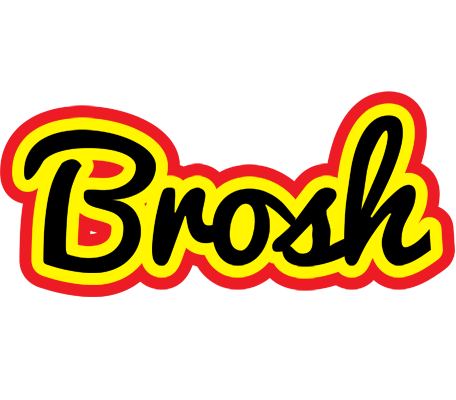 Brosh flaming logo