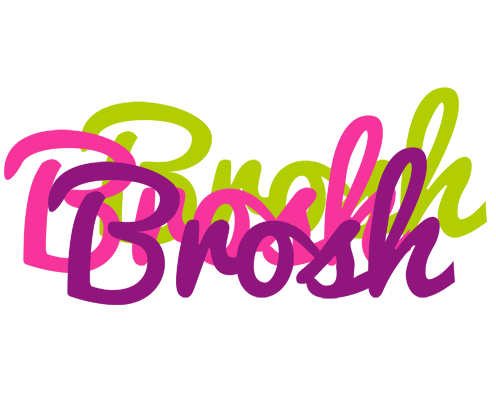 Brosh flowers logo
