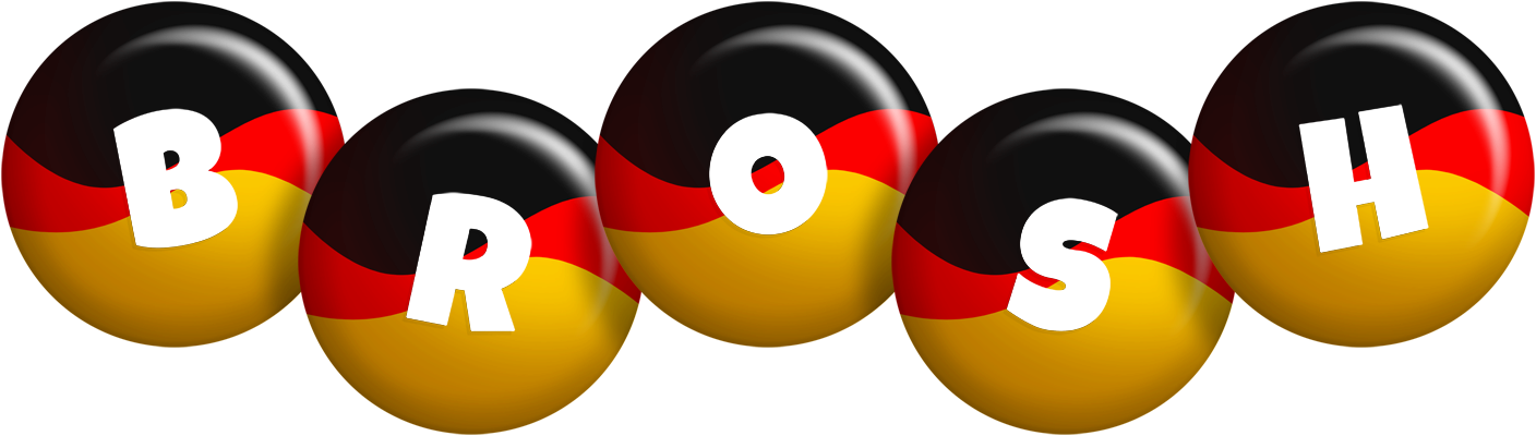 Brosh german logo