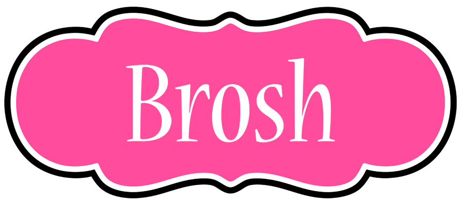 Brosh invitation logo