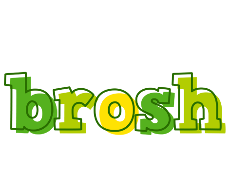 Brosh juice logo