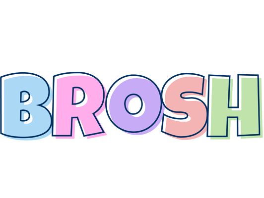 Brosh pastel logo