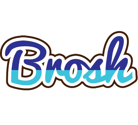 Brosh raining logo