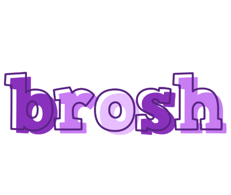 Brosh sensual logo