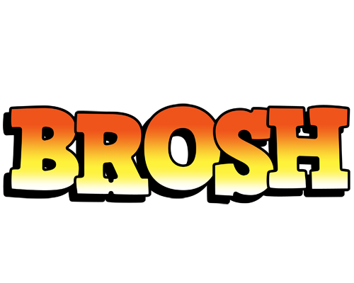 Brosh sunset logo