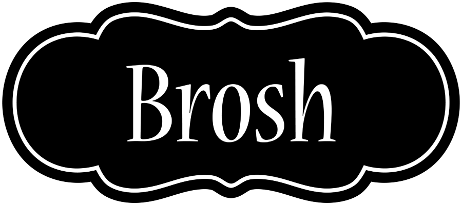 Brosh welcome logo