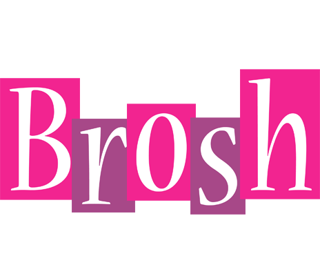 Brosh whine logo