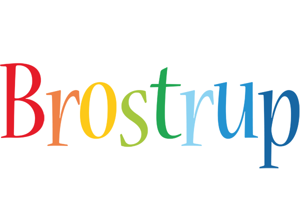 Brostrup birthday logo