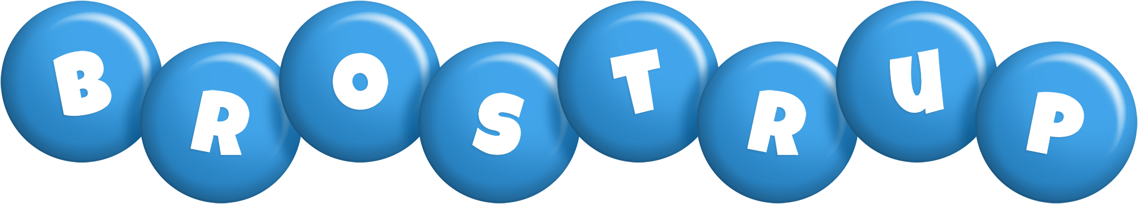 Brostrup candy-blue logo