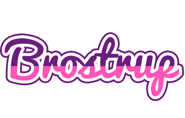 Brostrup cheerful logo