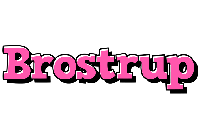 Brostrup girlish logo