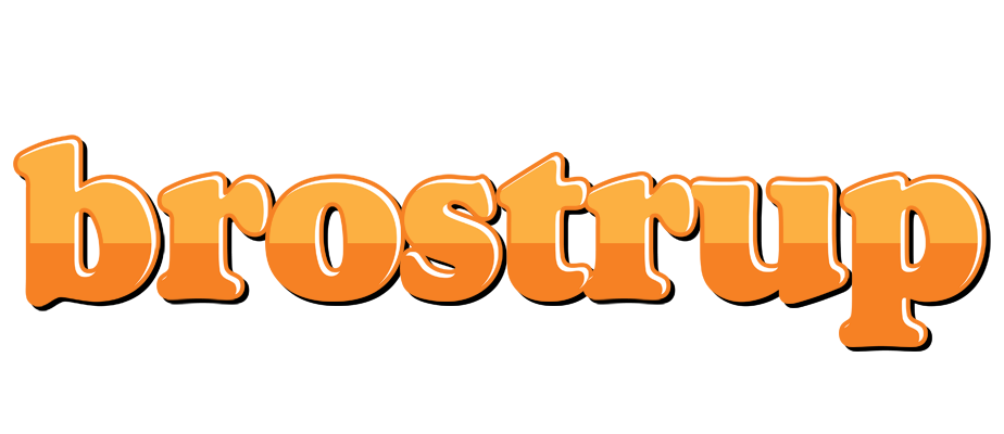 Brostrup orange logo