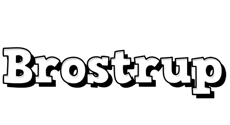 Brostrup snowing logo