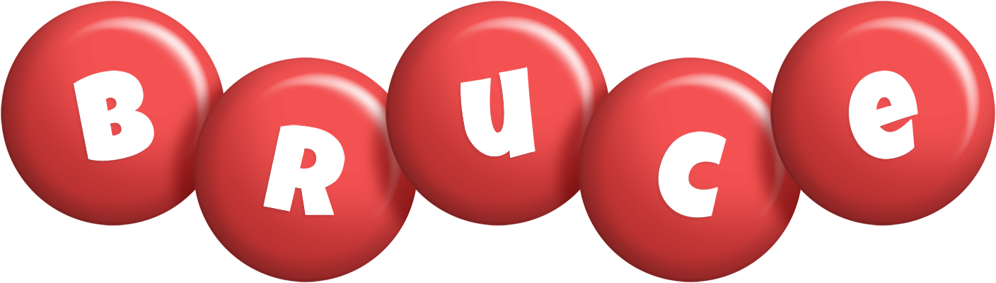 Bruce candy-red logo