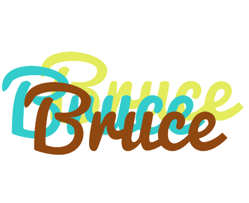 Bruce cupcake logo