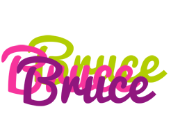 Bruce flowers logo