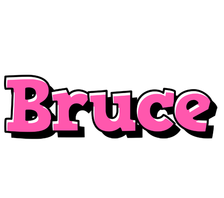 Bruce girlish logo