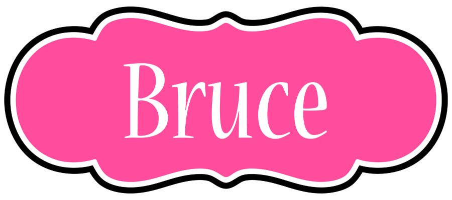 Bruce invitation logo