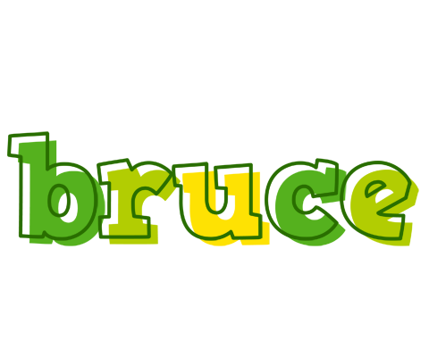 Bruce juice logo