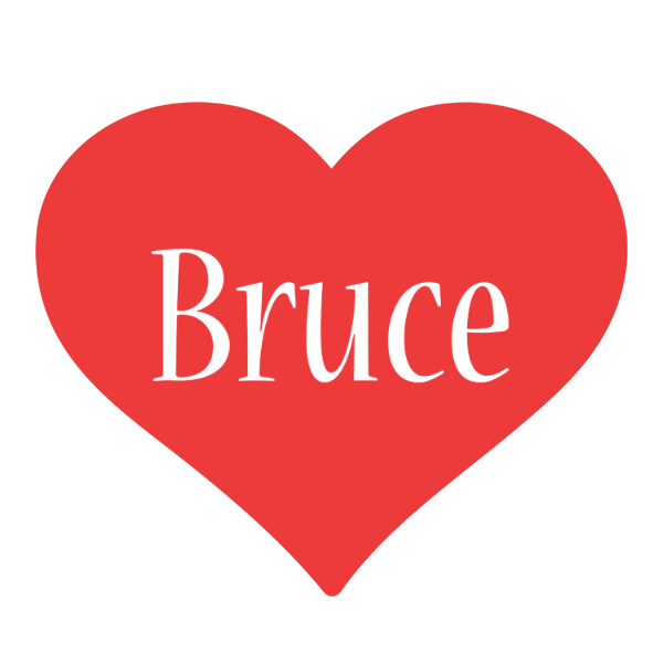 Bruce love logo