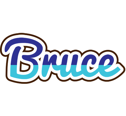 Bruce raining logo